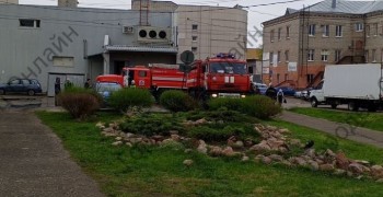 Возгорание трансформаторной подстанции