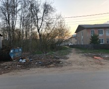 Мусор. ул. Доватора 3