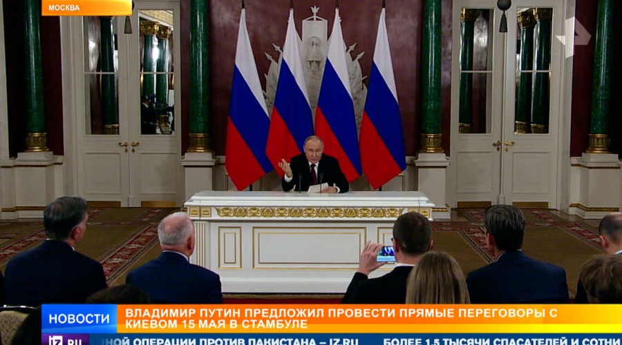 Путин предложил прямые переговоры с Киевом